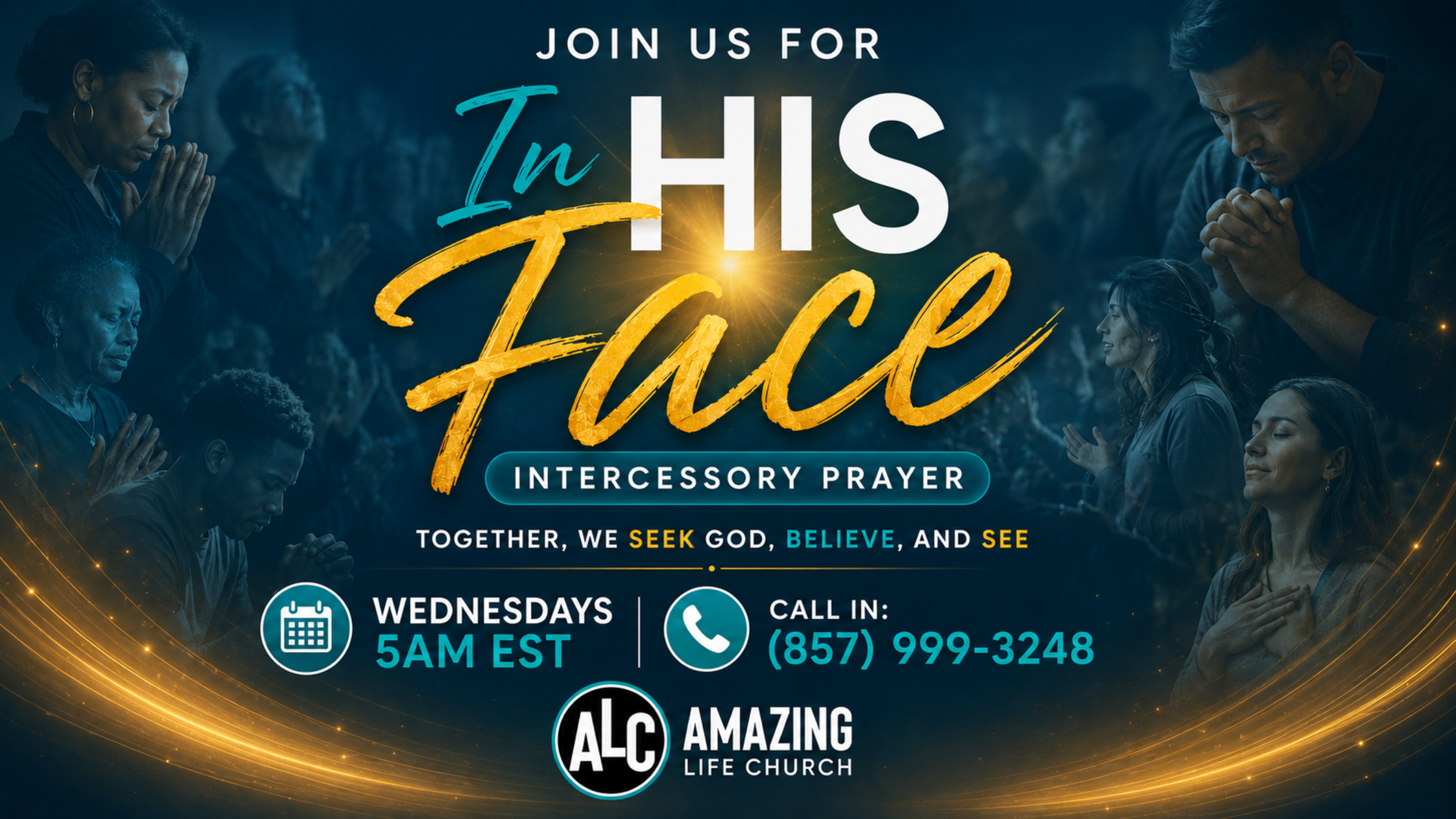 In His Face intercessory prayer information
